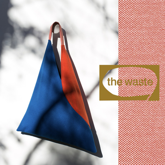 torby na ramię Asymetryczna torba SHOPPER - MARINO