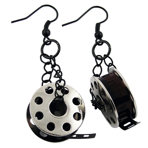 Beauty industrial black film puck Modny Design