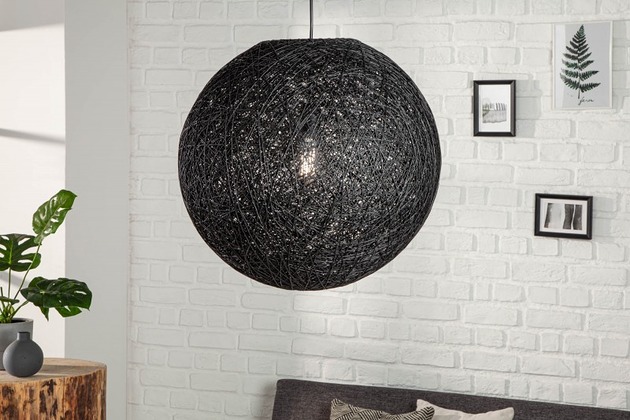 lampy wiszące Lampa Kokon 45cm kula