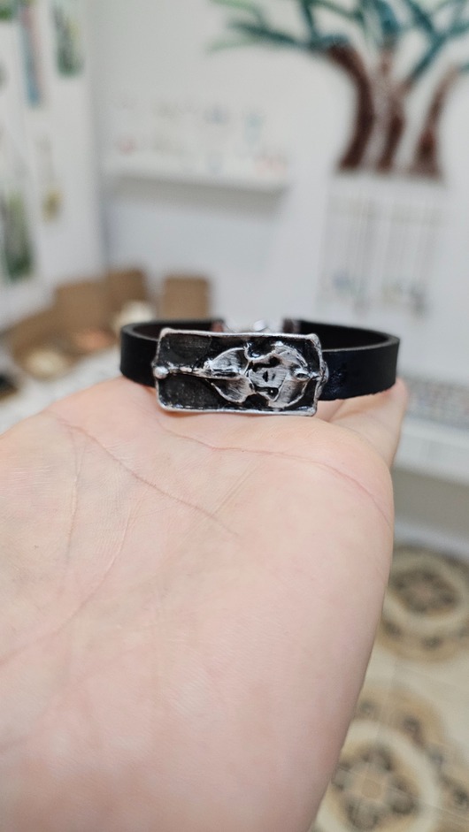 biżuteria męska Bransoletka z kontrabasem na zamówienie