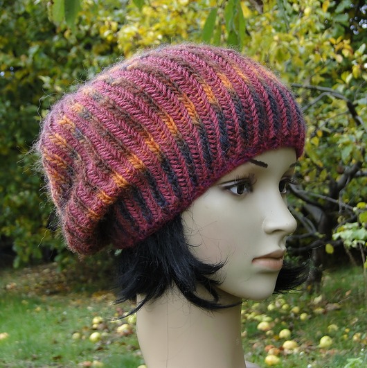 wulkan / dwustronna agat handmade