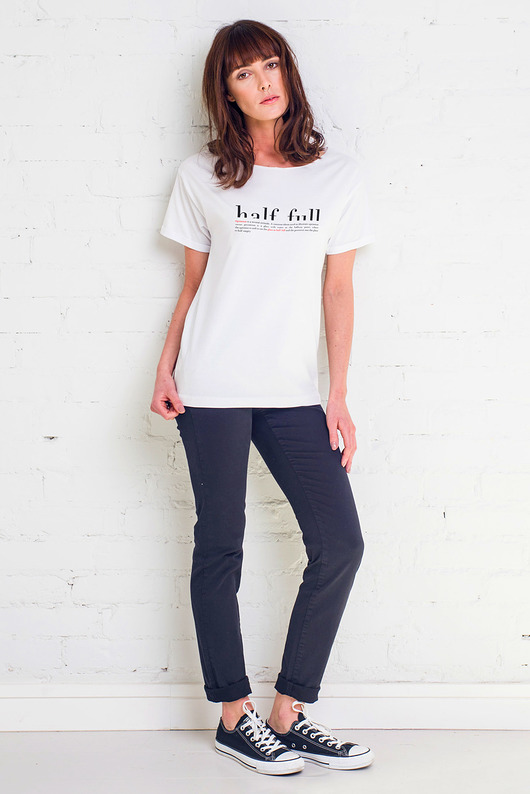 HALF FULL Oversize t-shirt GAU great as You