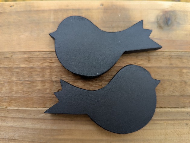 magnesy Magnesy ptaszki 2 szt.