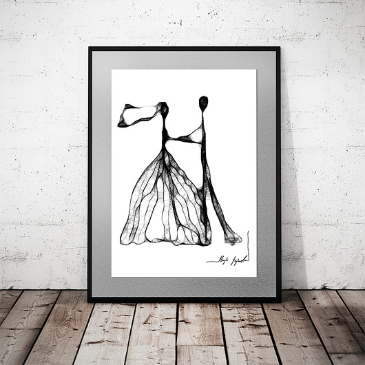 grafiki i ilustracje GRAFIKA 93 - Para Młoda