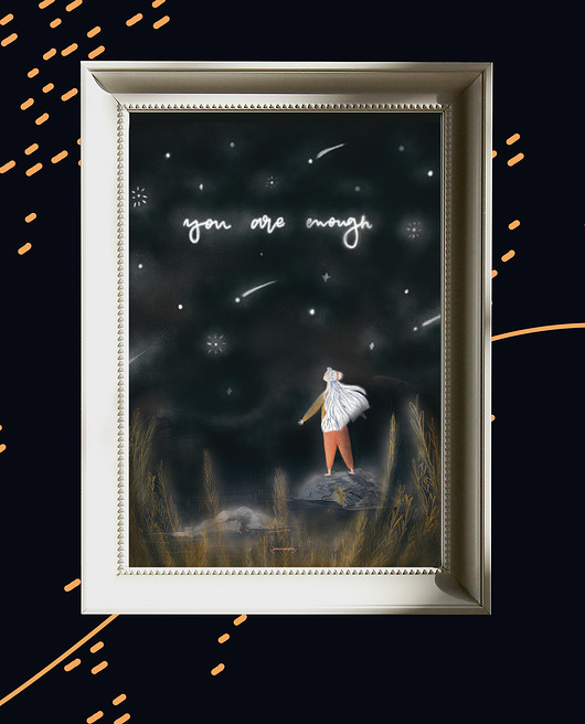 Plakat "ENOUGH" Joanna Magdon