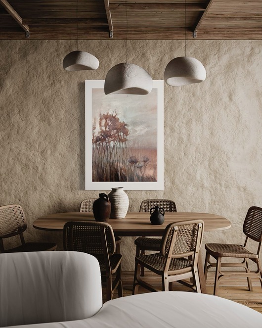 grafiki i ilustracje Jesienna łąka / Fine Art Print