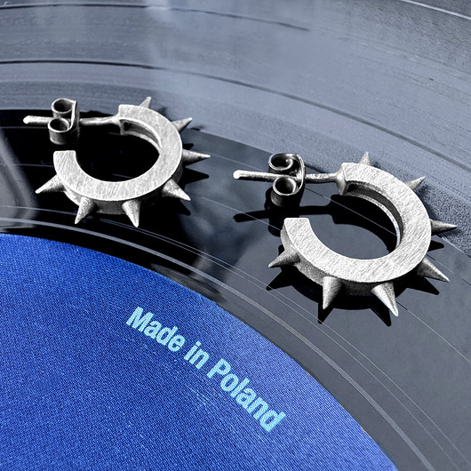 kolczyki srebrne Srebrne kolczyki wkrętki "pieszczochy"