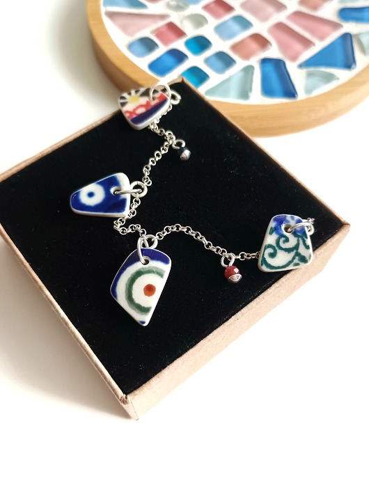 wisiory Kolia Bolesławiec + rubin & szafir