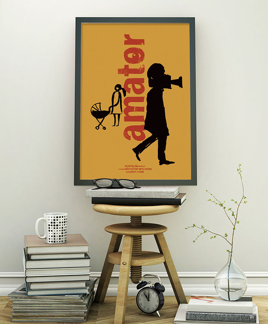 plakaty Amator - plakat filmowy
