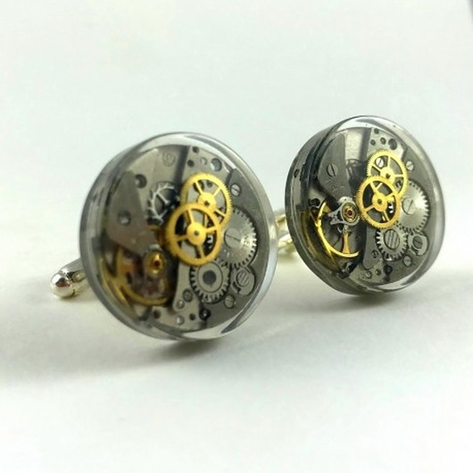 spinki do mankietów Spinki - Round Big II Undercover