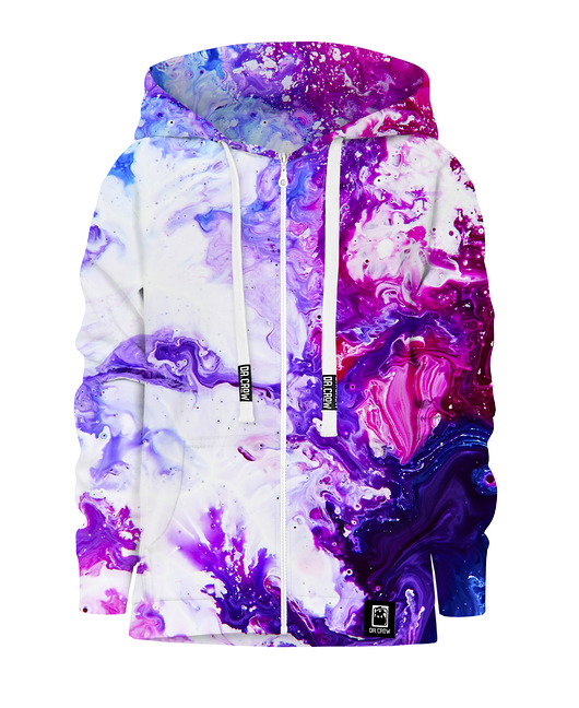 bluzy dla chłopców Bluza Zamek Chłopiec DR.CROW Akwarel Marble