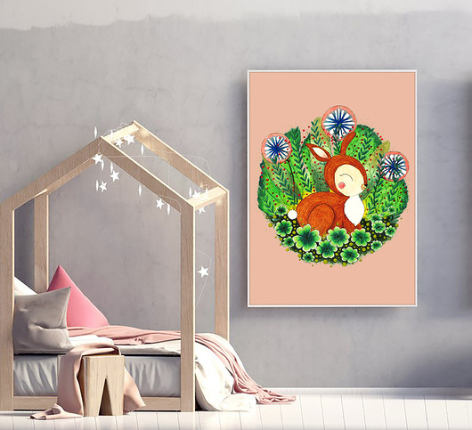 grafiki i ilustracje Króliczek