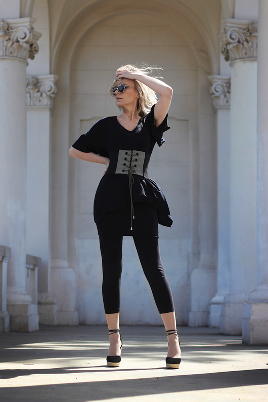 bluzka "FEMME FALBAN" Col Claudine