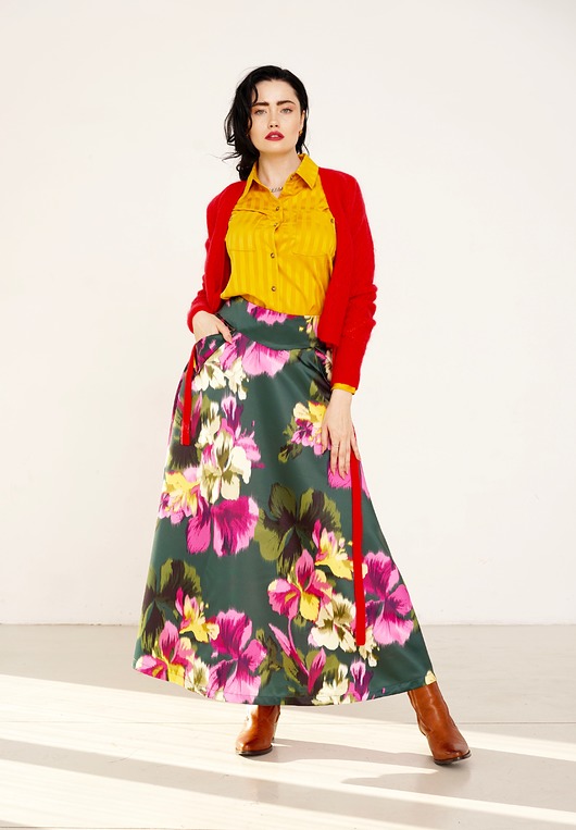 spódnice maxi Spódnica Giulietta Duchesse PINK