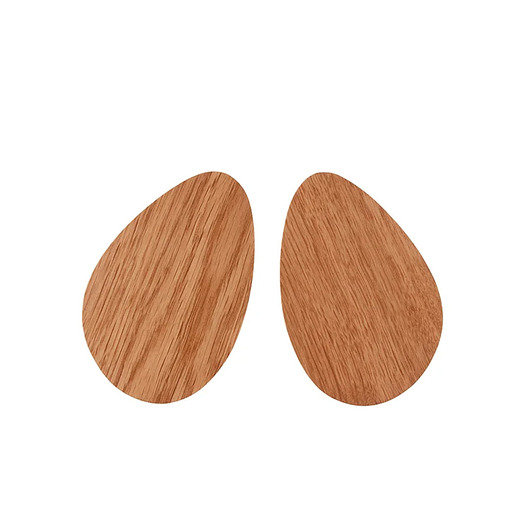 gałki do mebli Drewniane uchwyty meblowe PEBBLE MINI