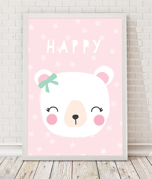Obrazek A3 - happy Desihome