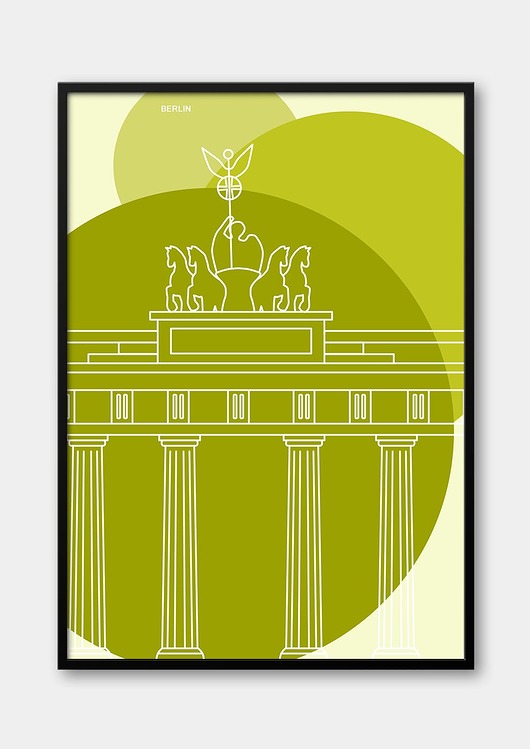 plakaty Plakat Miasta Europy - Berlin