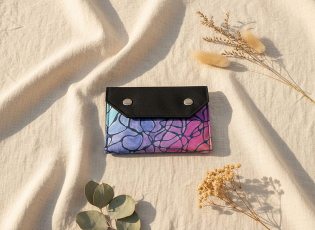 portfele damskie Portfel Picasso Abstrakcja