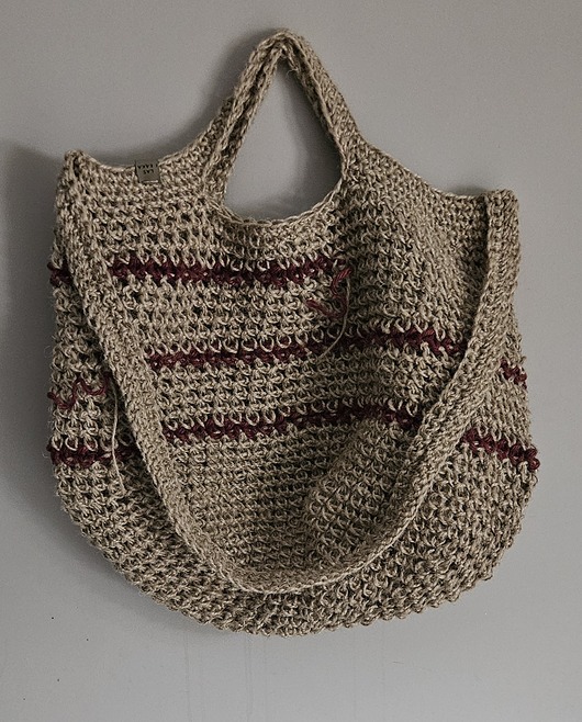 torby na ramię Torba XXL ze sznurka konopnego