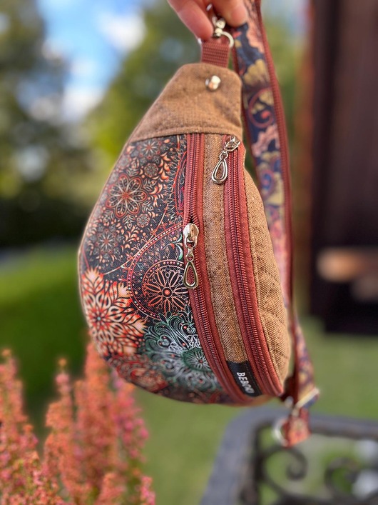 torebki różne Nerka M "Autumn Paisley" + miniportfel gratis