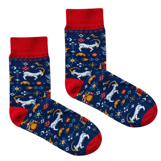 skarpetki damskie Skarpetki Poznań Pattern Folk