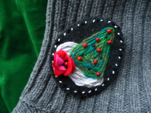 Borba - Choineczka do przypięcia borba design