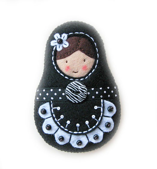Matrioszka Black & White  :) AylaArt