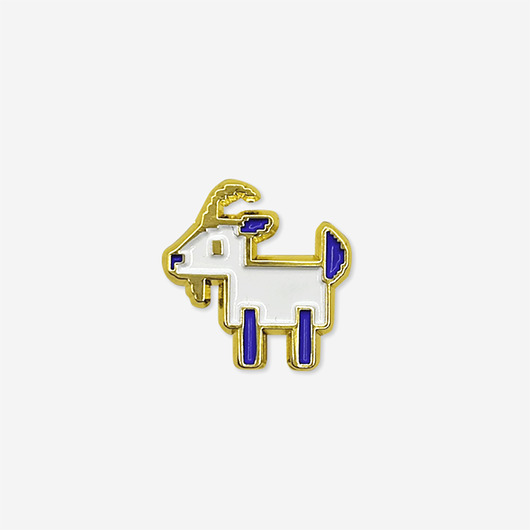 broszki Pin Poznań Koziołek