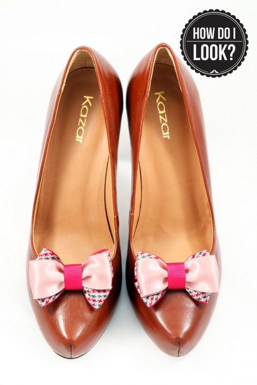 Royal Bow - Pink - klipsy do butów HowDoILook
