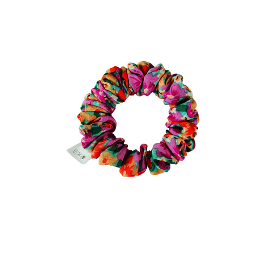 gumki do włosów Scrunchie do włosów, gumka do włosów z wiskozy Letnia fiesta MIDI
