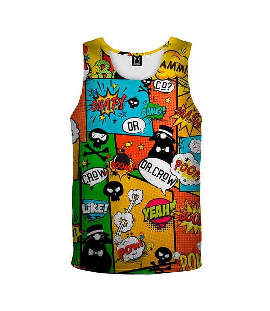 t-shirty dla dziewczynki Bokserka Top Girl DR.CROW Komiks
