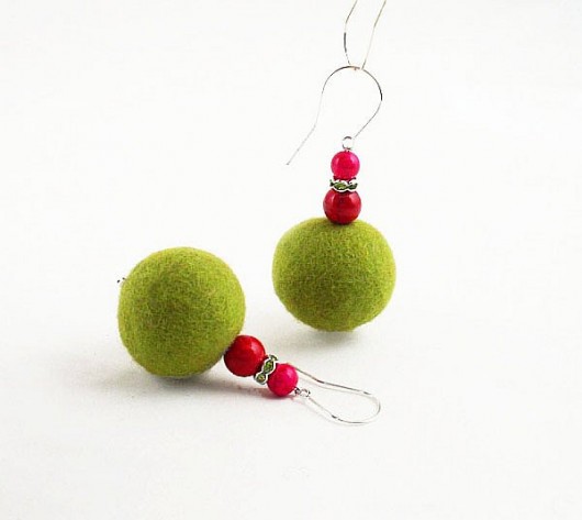Olive I Love :  (Srebrne Bigle) filcant basics