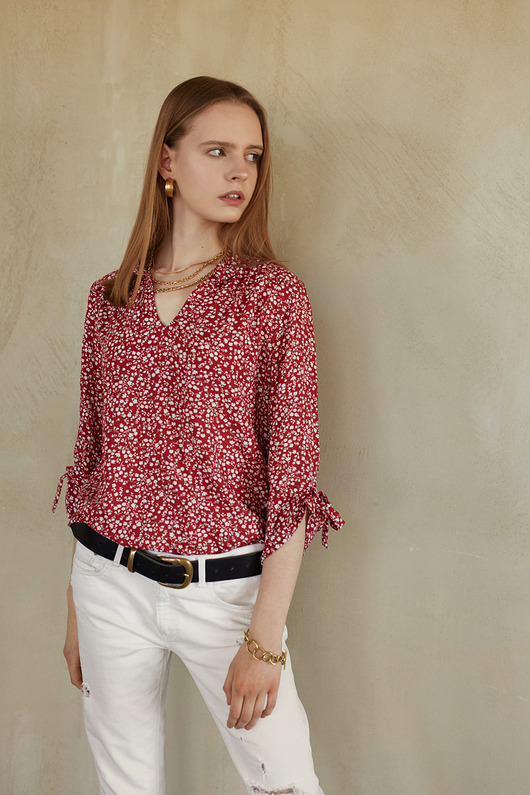 bluzki - inne Bluzka Mona Kwiaty