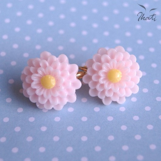 Pastelowe stokrotki - RÓŻ Ikati Jewellery