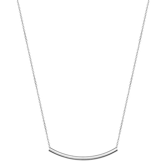 srebrne naszyjniki Naszyjnik minimalistyczny srebrny