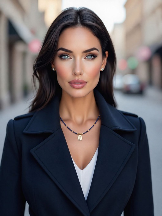 chokery Lapis lazuli  vol. 22 /choker/ 24.04.26 - Szlachetna kolekcja