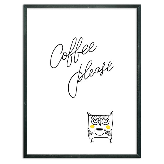 Plakat COFFEE PLEASE DEKOSKA