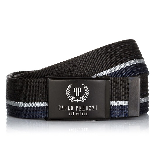 paski męskie PASEK PARCIANY PAOLO PERUZZI PW-16-PP 125 cm
