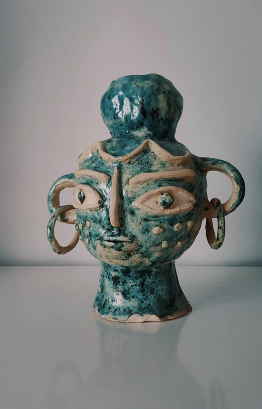 figurki i rzeźby Dzikuska - rzeźba ceramiczna