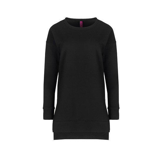 Bluza tunic czarna Stylowo