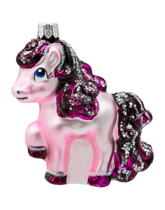 bombki Bombka choinkowa szklana ręcznie malowana: Twój kucyk Pony