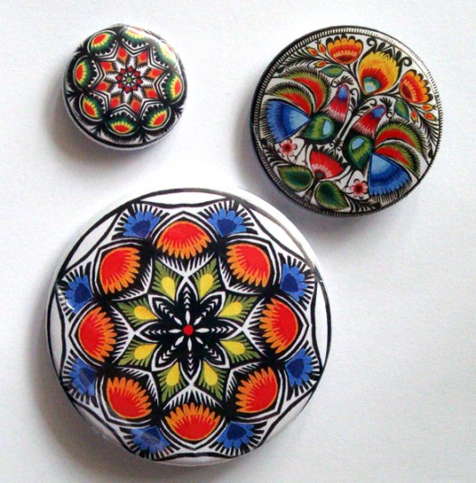 ludowe 55mm,  37mm i 25mm Monika Roth