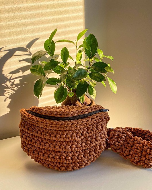 saszetka nerka Nerka damska handmade szydełko