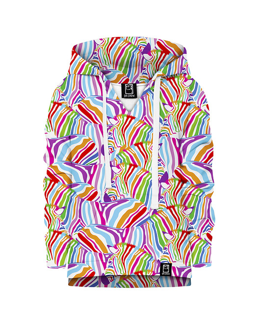 bluzy dla dziewczynki Bluza Colorful Zebers