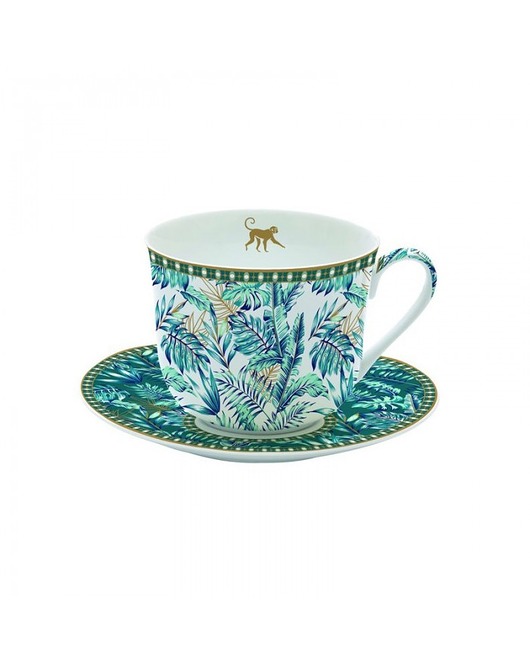 Filiżanka Porcelanowa ze Spodkiem Africa Ghana MIA home