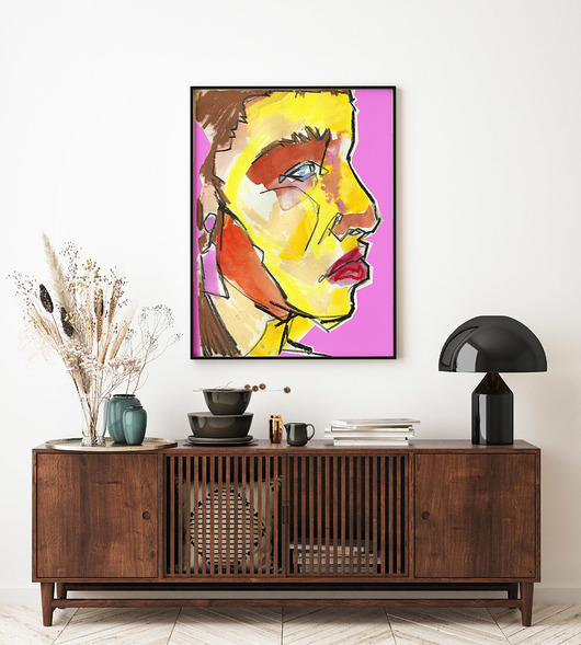 grafiki i ilustracje Chalk lady II