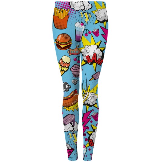 Comics leggings Mr Gugu Miss Go