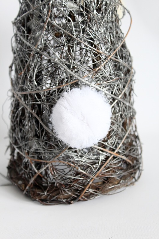 Bombki tiulowe, 4 cm, różne kolory Colleco
