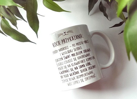 KUBEK Kocie przykazania FarrowDesign