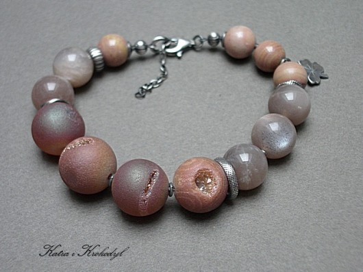 Titanium taupe   - bransoletka Katia i krokodyl